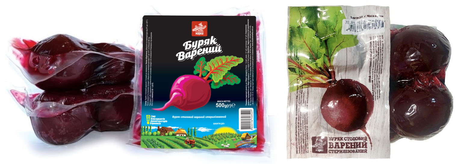 Буряк варений, стерилізований