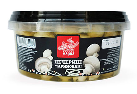 Печериці мариновані