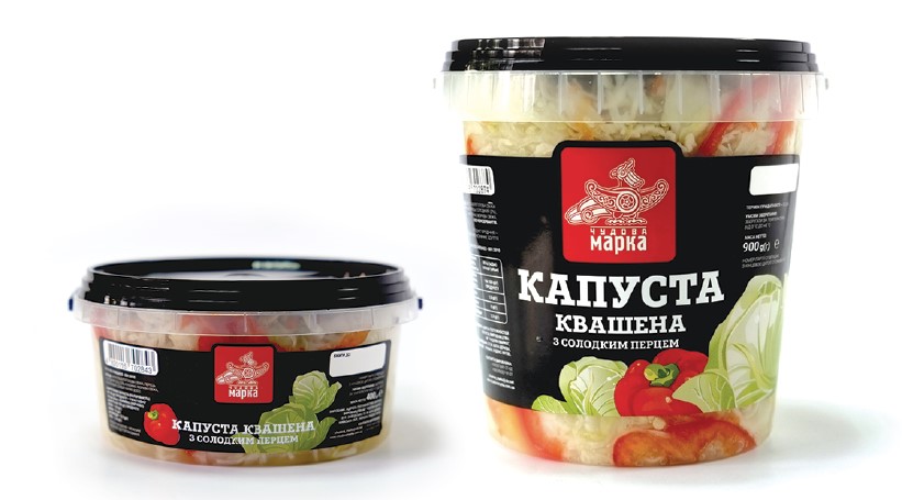 Капуста квашена з солодким перцем