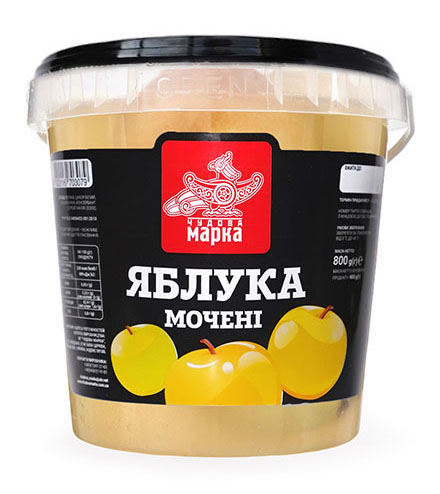 Яблука мочені